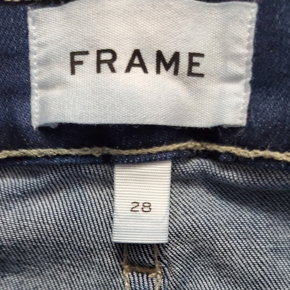 Frame Le Sylvie Kick Boot Raw Edge -Size 28 - image 4